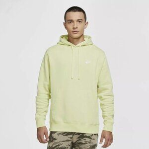 NWOT - Men’s NIKE Volt Neon Safety Yellow Pullover Hoodie